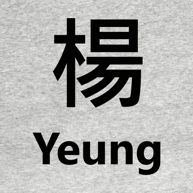 Chinese Surname Yeung 楊 by MMDiscover